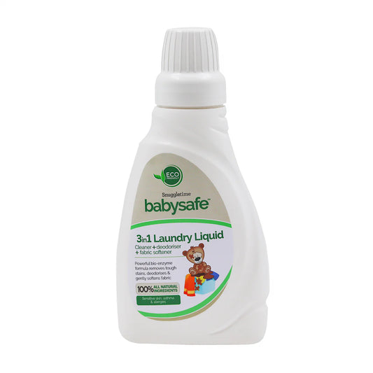 BabySafe 3in1 Laundry Liquid - 500ml/1lt