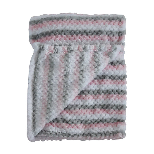 Snuggletime Honey Hive Fleece Blanket - Pink