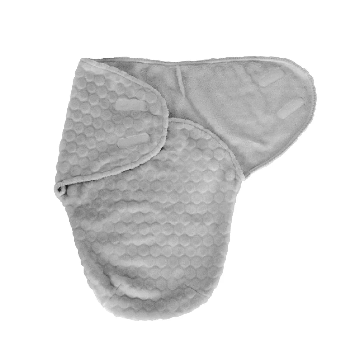 Snuggletime Plush Swaddle Wrap - Grey