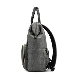 Snuggletime Oxford Backpack – Grey