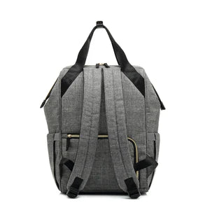Snuggletime Oxford Backpack – Grey