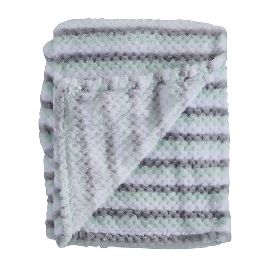 Snuggletime Honey Hive Fleece Blanket - Mint