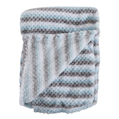 Snuggletime Honey Hive Fleece Blanket - Blue