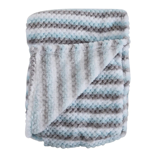 Snuggletime Honey Hive Fleece Blanket - Blue