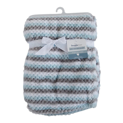 Snuggletime Honey Hive Fleece Blanket - Blue