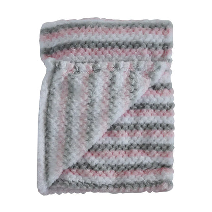Snuggletime Honey Hive Fleece Blanket - Pink