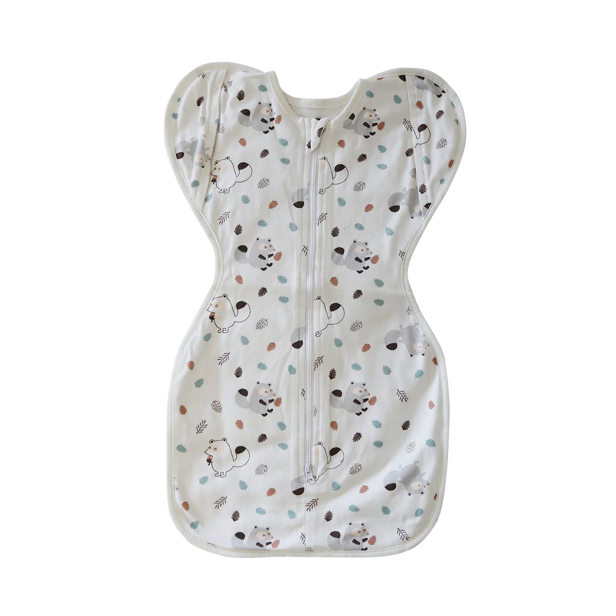 Snuggletime Cotton Knit Swaddling Sleep Pod - Squirrel