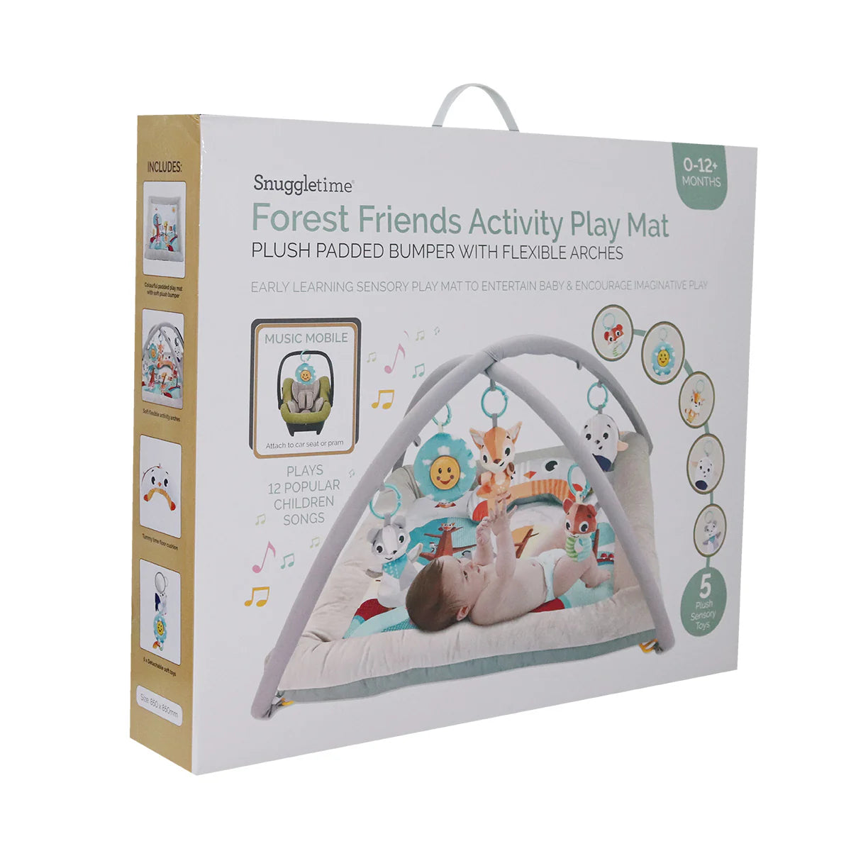 Snuggletime Forest Friends Activity Play Mat