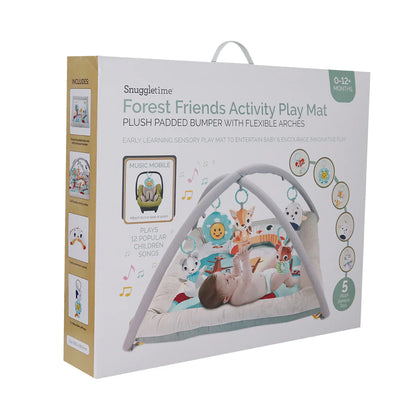 Snuggletime Forest Friends Activity Play Mat