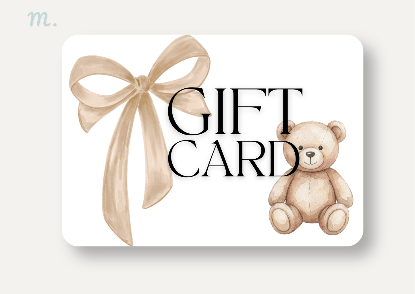 Mintee Baby Gift Card