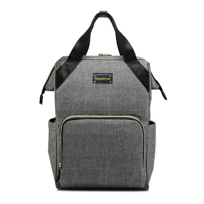 Snuggletime Oxford Backpack – Grey