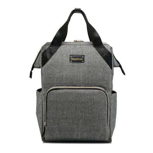 Snuggletime Oxford Backpack – Grey