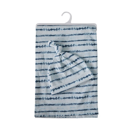 Snuggletime Swaddling Blanket and Hat